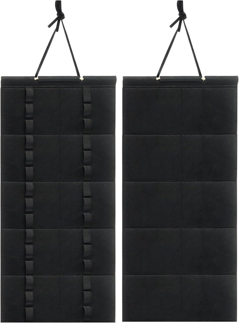 Klmnop 15 Belts Karate Belt Display Rack, Felt Hanging Taekwondo Belt Display, Martial Art Belt Display Holder for Martial Art Learner - Image 3